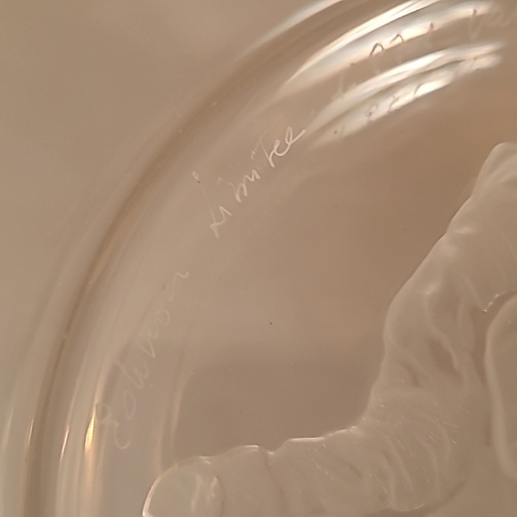 Limited Edition El Greco & Francisco De Goya Crystal Plates - Picture 5 of 8